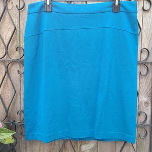 Turquoise  skirt